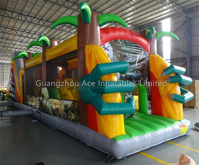 Inflatable Jurassic Dinosaur Obstacle Course - Image 2