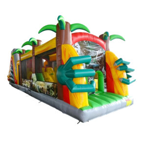 Inflatable Jurassic Dinosaur Obstacle Course
