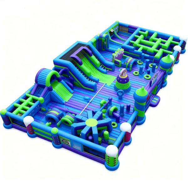 Inflatable Obstacle Course Fun City - Image 3