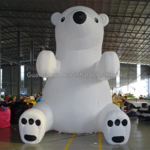 Custom Christmas Inflatable Polar Bear