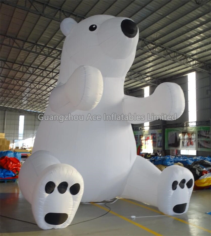 Custom Christmas Inflatable Polar Bear - Image 2