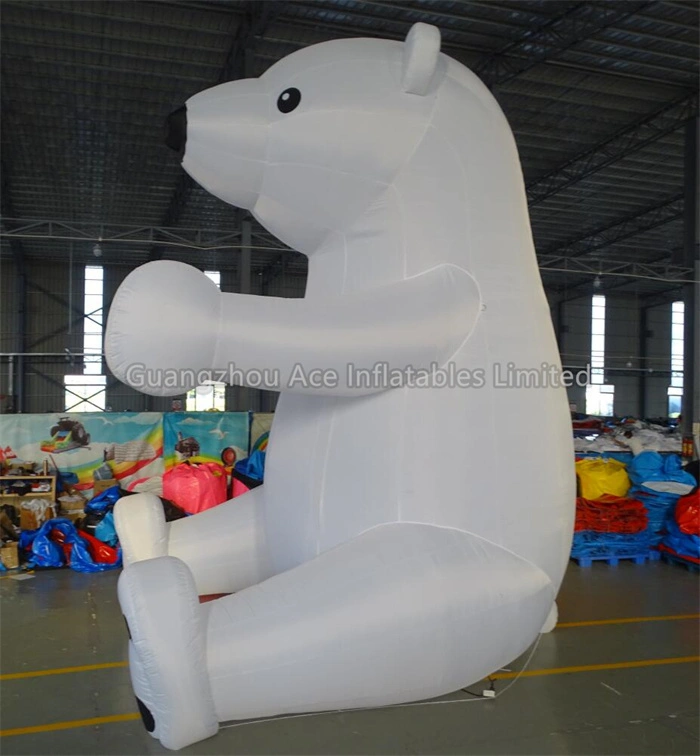 Custom Christmas Inflatable Polar Bear - Image 4