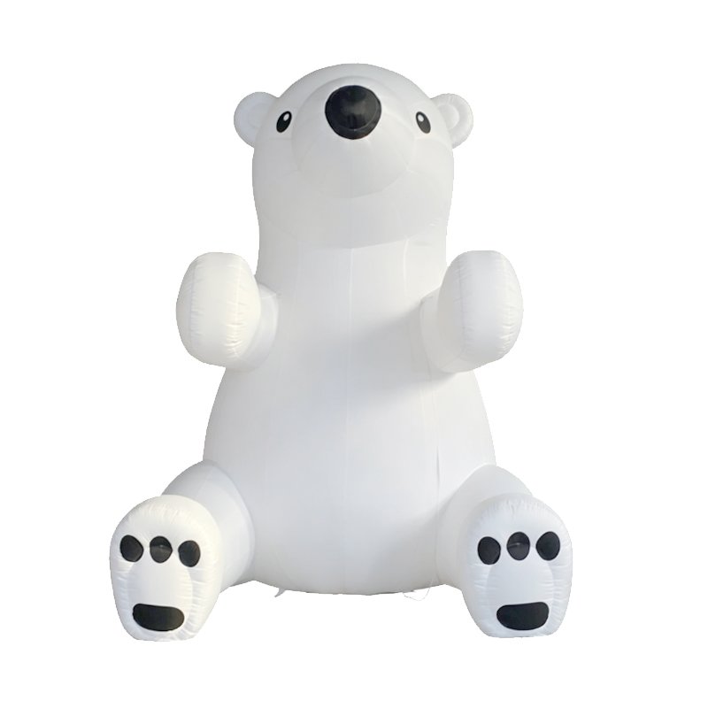 Custom Christmas Inflatable Polar Bear