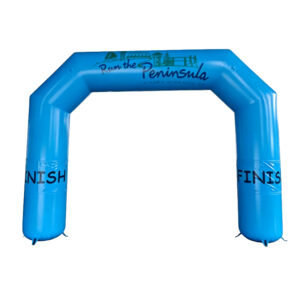 Inflatable Start Finish Line Arch with Velcro Banner