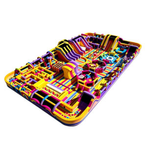 Biggest Bouncy Castle Inflatable Theme Park Playground