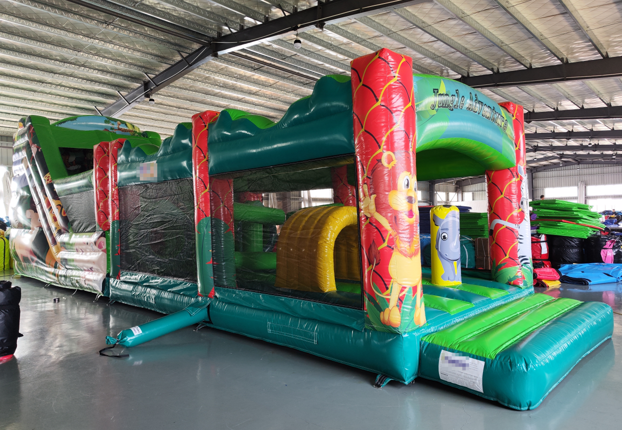 Jungle Adventure Inflatable Obstacle Course - Image 2