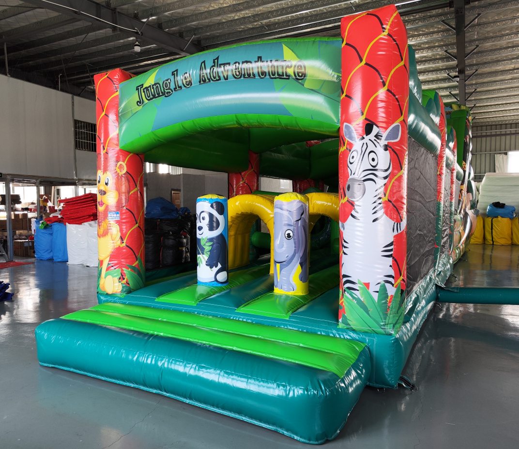 Jungle Adventure Inflatable Obstacle Course - Image 3