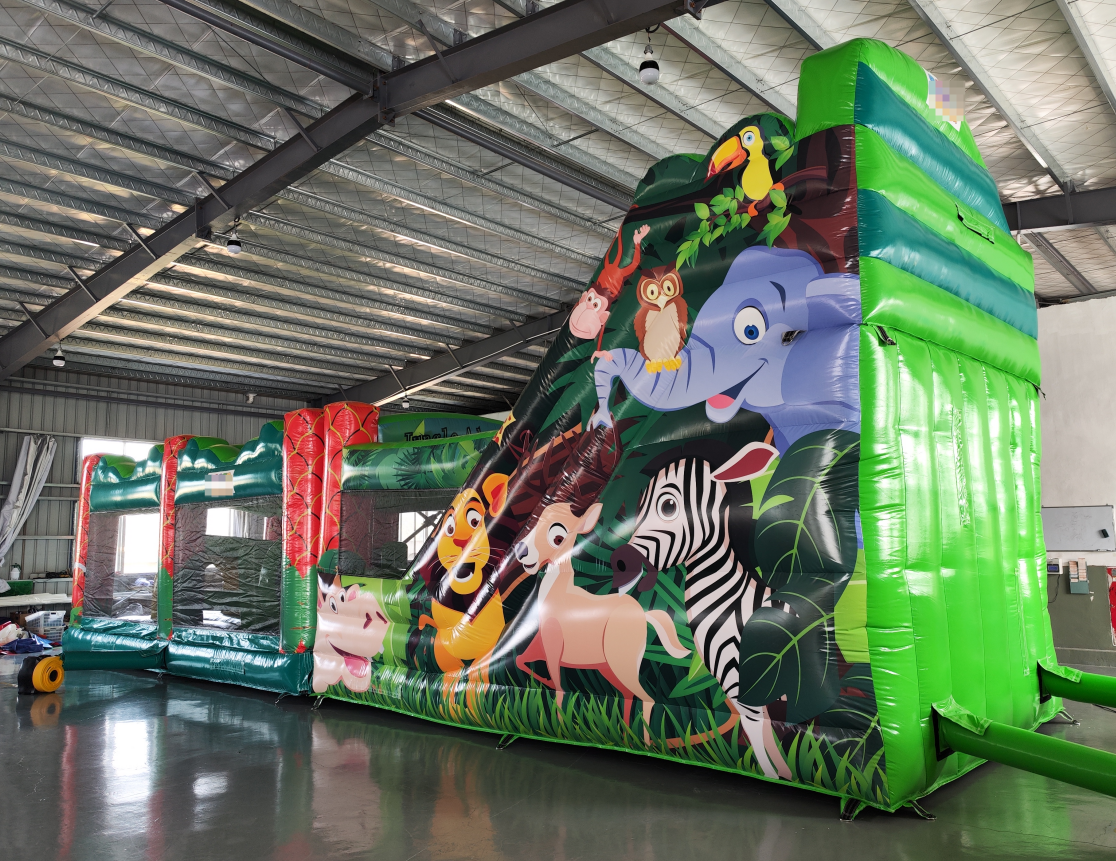 Jungle Adventure Inflatable Obstacle Course - Image 4