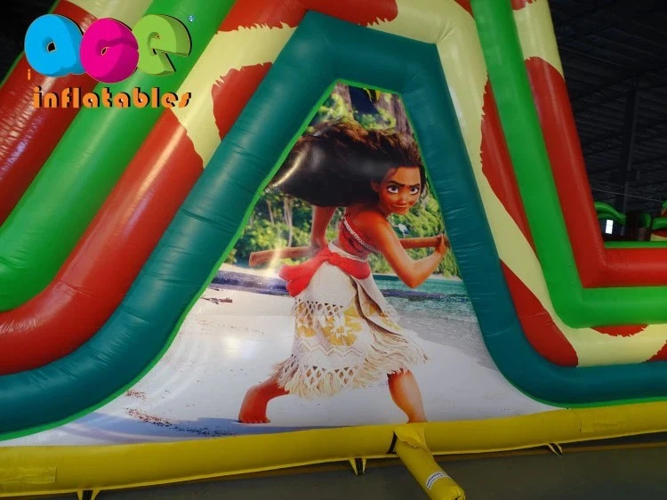 Zoo Jungle Theme Inflatable Obstacle Course - Image 4