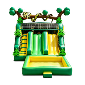 Jungle Snake Inflatable Water Slide