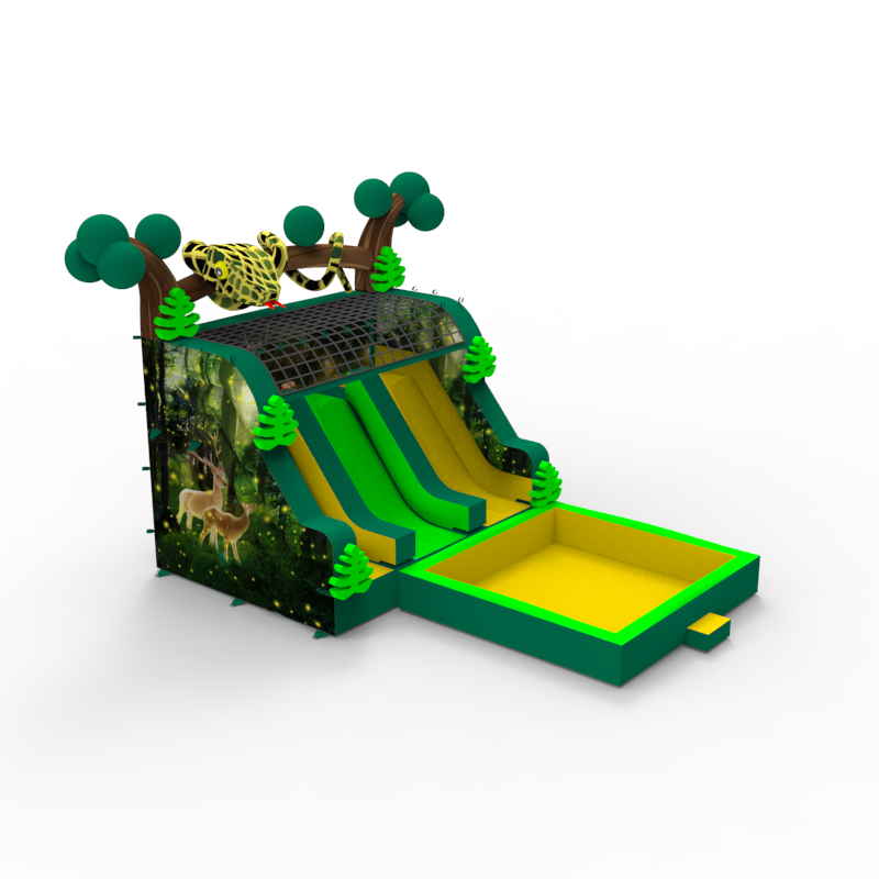 Jungle Snake Inflatable Water Slide - Image 3