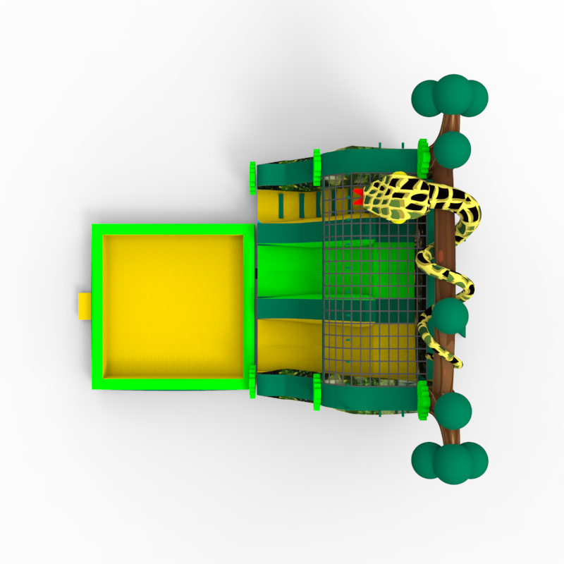 Jungle Snake Inflatable Water Slide - Image 4