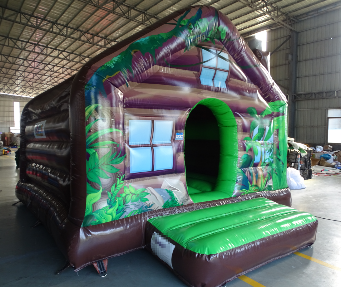 Jungle Tree House Inflatable Bounce House - Image 3