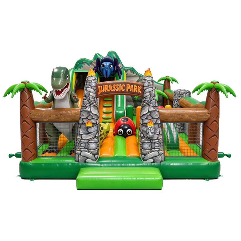 Jurassic Park Dinosaur Inflatable Playground