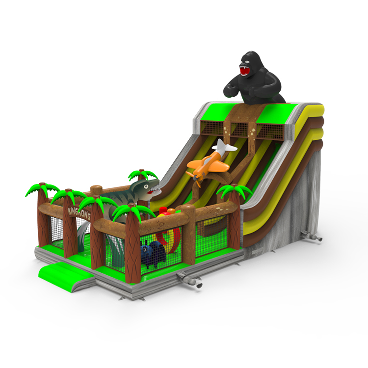 King Kong Gorilla Inflatable Slide Playground - Image 2