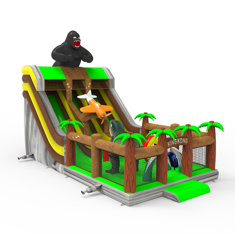 King Kong Gorilla Inflatable Slide Playground - Image 3