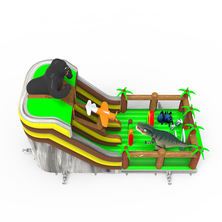 King Kong Gorilla Inflatable Slide Playground - Image 4