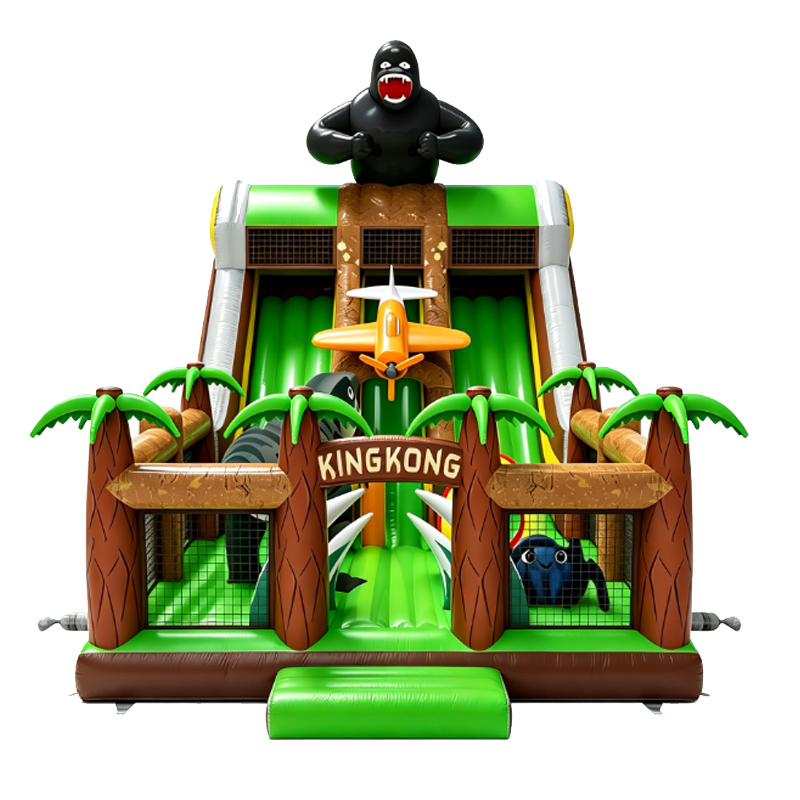 King Kong Gorilla Inflatable Slide Playground