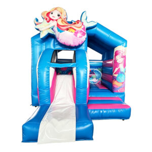 Mermaid Princess Inflatable Bouncy Castle Combo