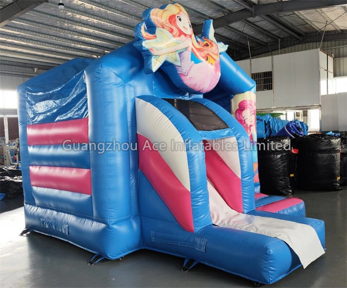 Mermaid Princess Inflatable Bouncy Castle Combo - Image 4