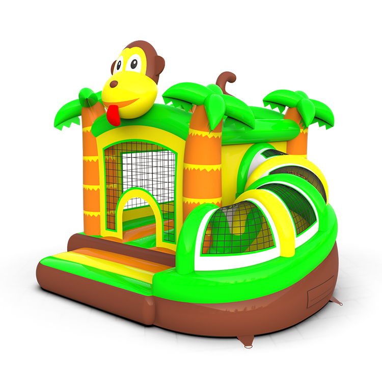 Monkey Jungle Theme Inflatable Bouncy Castle - Image 3