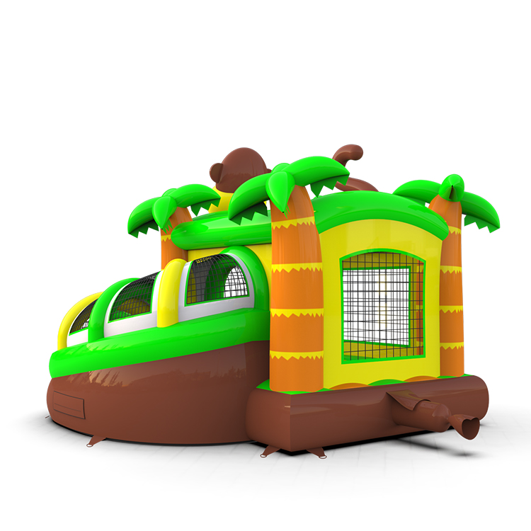 Monkey Jungle Theme Inflatable Bouncy Castle - Image 4