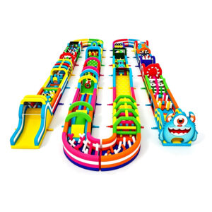 Monster Theme Giant 5K Inflatable Obstacle Course