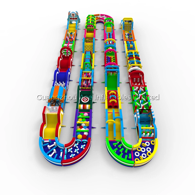 Monster Theme Giant 5K Inflatable Obstacle Course - Image 4