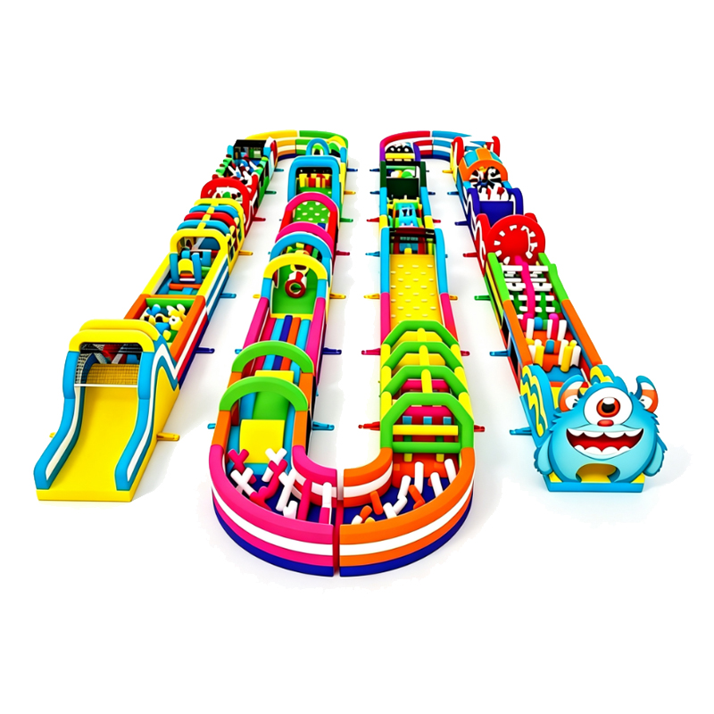 Monster Theme Giant 5K Inflatable Obstacle Course