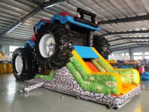 Monster Truck Inflatable Bouncy Castle
