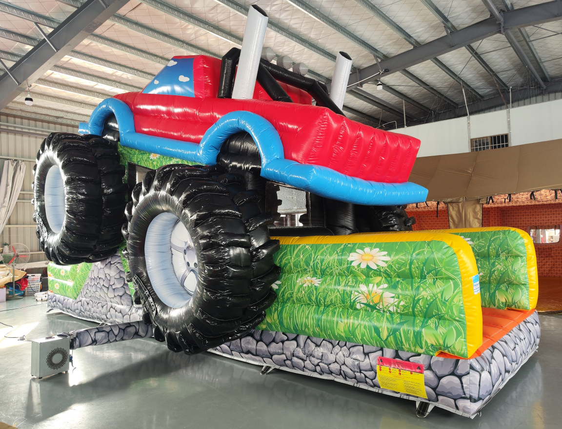 Monster Truck Inflatable Bouncy Castle - Image 2