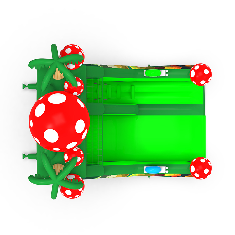 Mushroom Forest Inflatable Dry Slide - Image 4