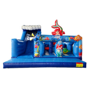 Ocean Mermaid Inflatable Playground