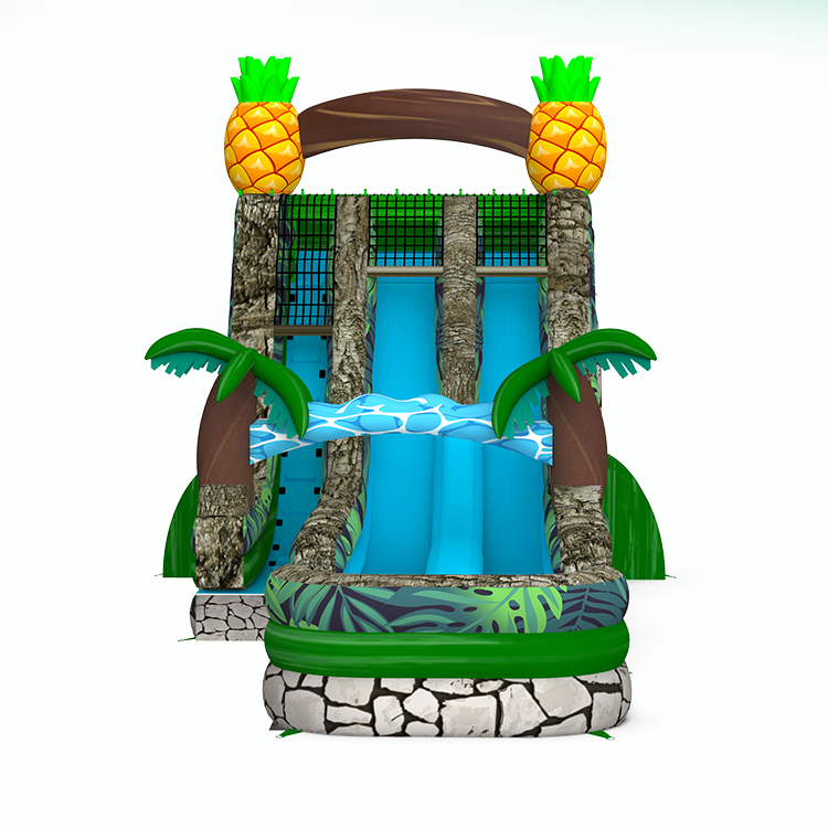 Pineapple Palm Tree Inflatable Water Slide - Image 2