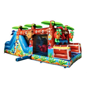 Pirate Ocean Theme Inflatable Obstacle Course