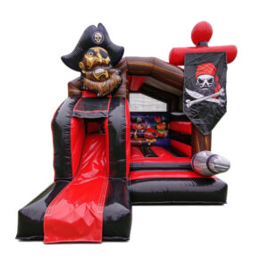 Pirate Ship Inflatable Bouncy Castle with Slide