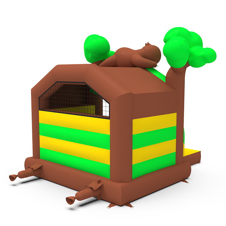 Sloth Tree Jungle Inflatable Bouncy Castle - Image 4