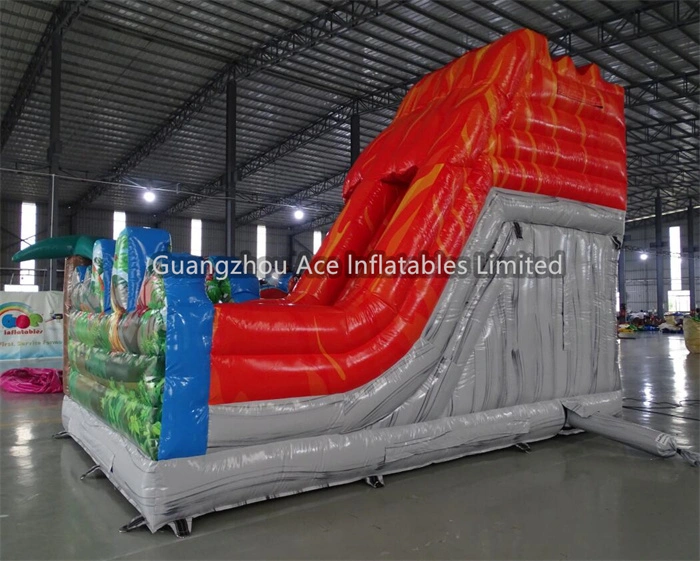 Vivid Forest Inflatable Volcano Playground - Image 3