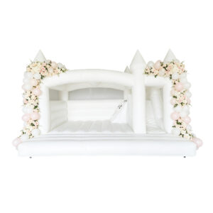 White Wedding Bouncy Castle