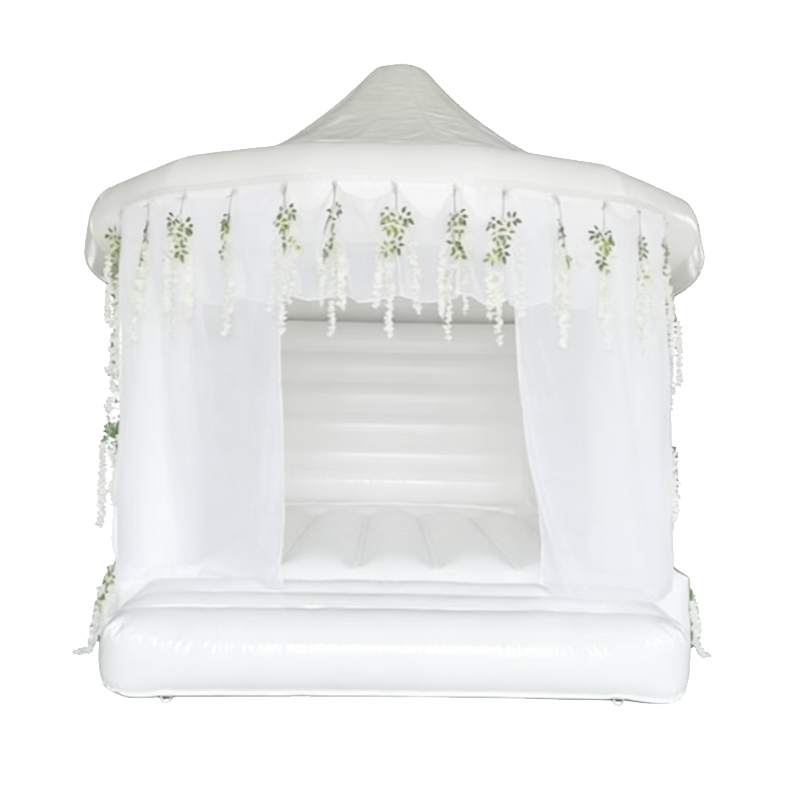 White Wedding Bouncy House