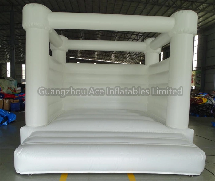 White Wedding Inflatable Bouncy Castle - Image 2