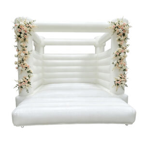 White Wedding Inflatable Bouncy Castle