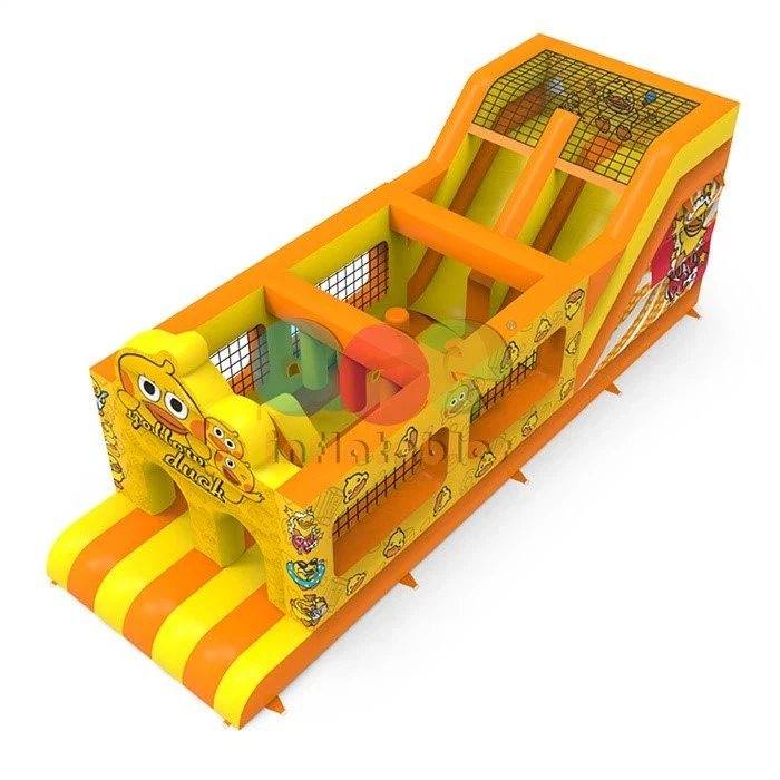 Yellow Duck Inflatable Obstacle Course - Image 2