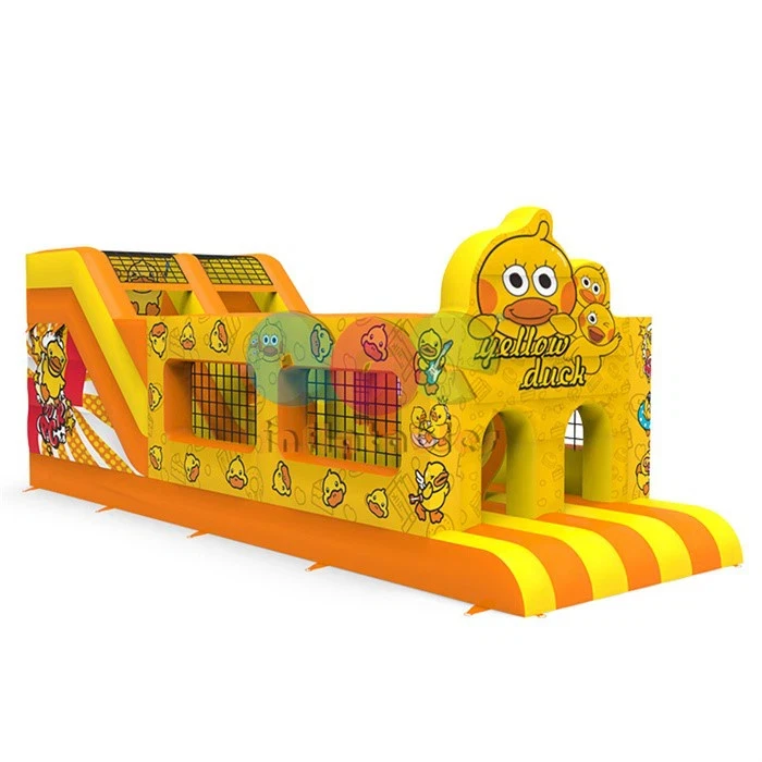 Yellow Duck Inflatable Obstacle Course - Image 3