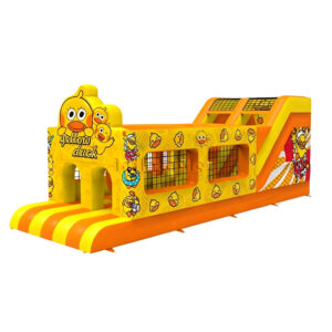 Yellow Duck Inflatable Obstacle Course