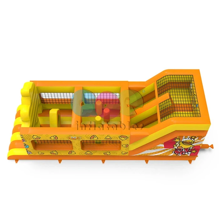 Yellow Duck Inflatable Obstacle Course - Image 4