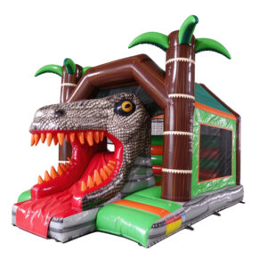 3D Dinosaur Jungle Inflatable Bouncy Castle
