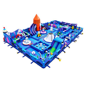 Astronaut Space Theme Inflatable Amusement Park