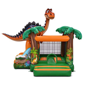 Dinosaur Jungle Inflatable Combo with Slide