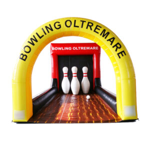 Inflatable Bowling Alley Sport Game